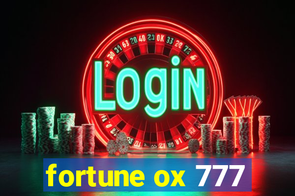 fortune ox 777